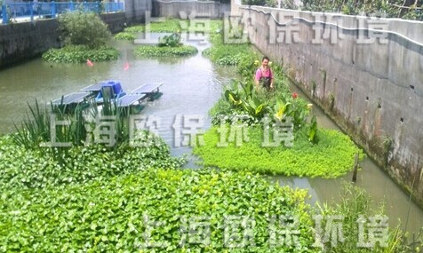 生態(tài)浮島,太陽能曝氣機,黑臭河道治理技術