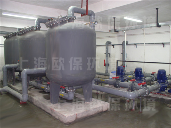 人工湖水處理過濾設備