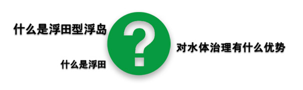 什么浮田型浮島？什么是浮體，對水體治理有什么優(yōu)勢