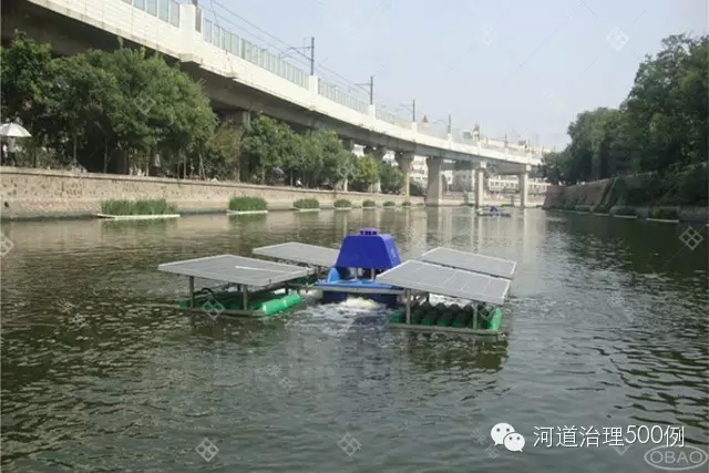 太陽(yáng)能曝氣機(jī)，充氧曝氣