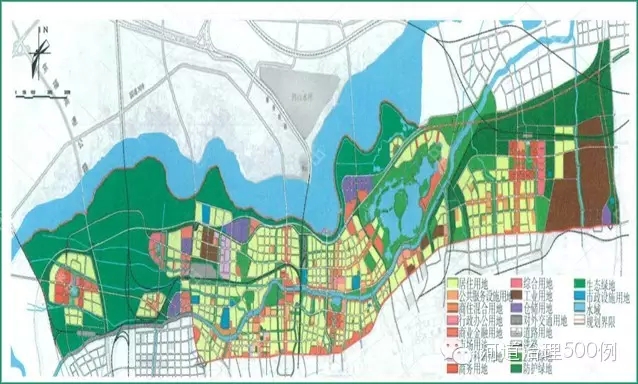 小清河地區土地利用規劃圖