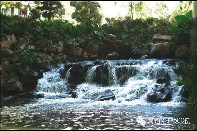 經(jīng)凈化后的珠江水流入東濠涌