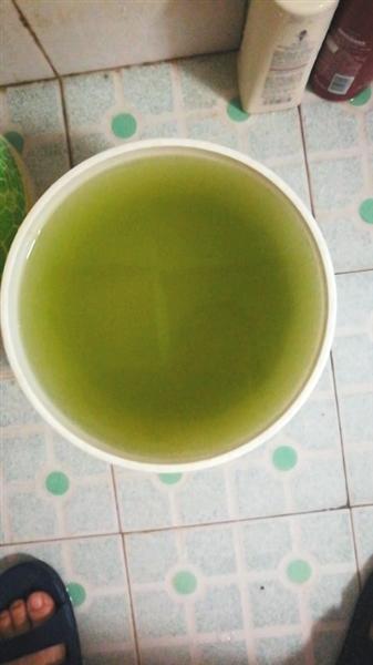 像綠豆湯一樣的自來(lái)水