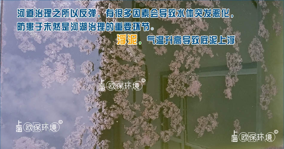 河道治理水質反彈、黑臭反彈的原因之三：浮泥上浮